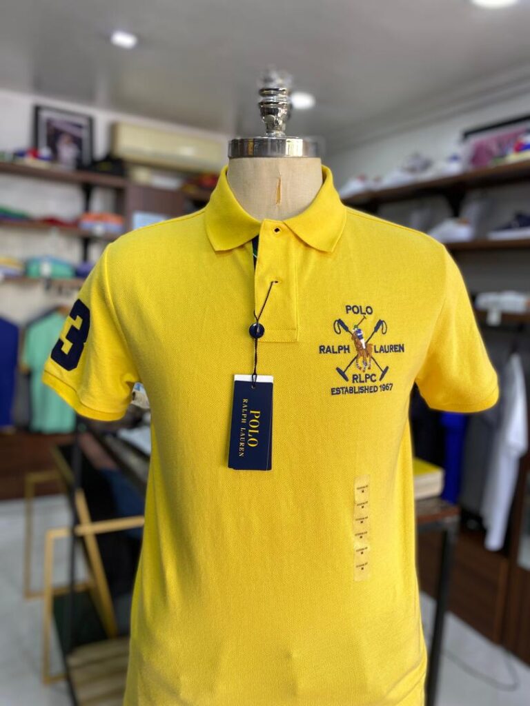 racing yellow polo