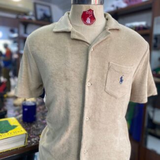 SMALL PONY VELVET SHORT SLEEVE SHIRT