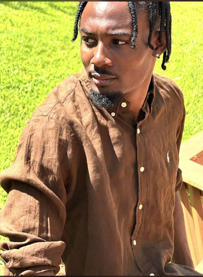 polo grey linen shirt