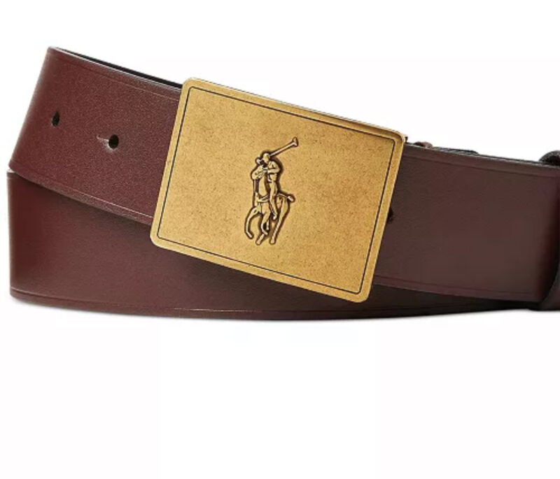 Ralph Lauren Casual Leather Belt with Buckle