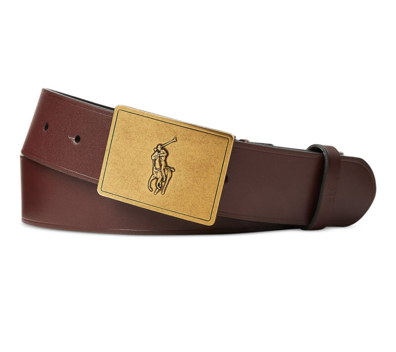 Ralph Lauren Casual Leather Belt with Buckle