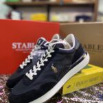 Black Polo Ralph Lauren Small Pony Sneakers – Casual Leather Trainers