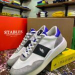 Ralph Lauren Small Pony Sneakers – Gray & White Casual Shoes