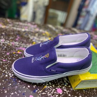 Ralph Lauren Polo Bear Blue Sneakers – Casual Lifestyle Shoes