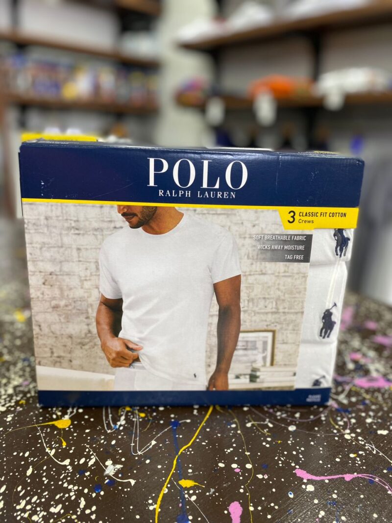 Ralph Lauren Men’s 3-Pack Polo Round Neck T-Shirts