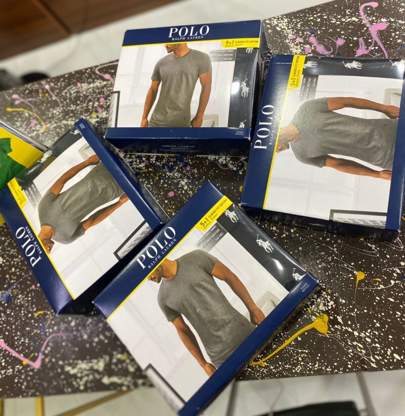 Men’s Polo Ralph Lauren 5+1 Bonus Crew Neck Shirts
