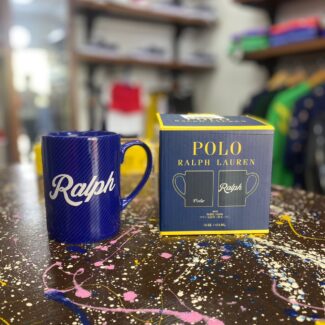 Ralph Lauren Branded Blue Drinkware Mug