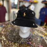 Velvet bucket hat