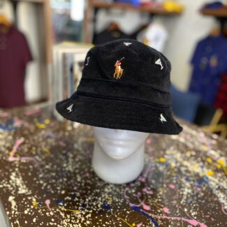 Velvet bucket hat