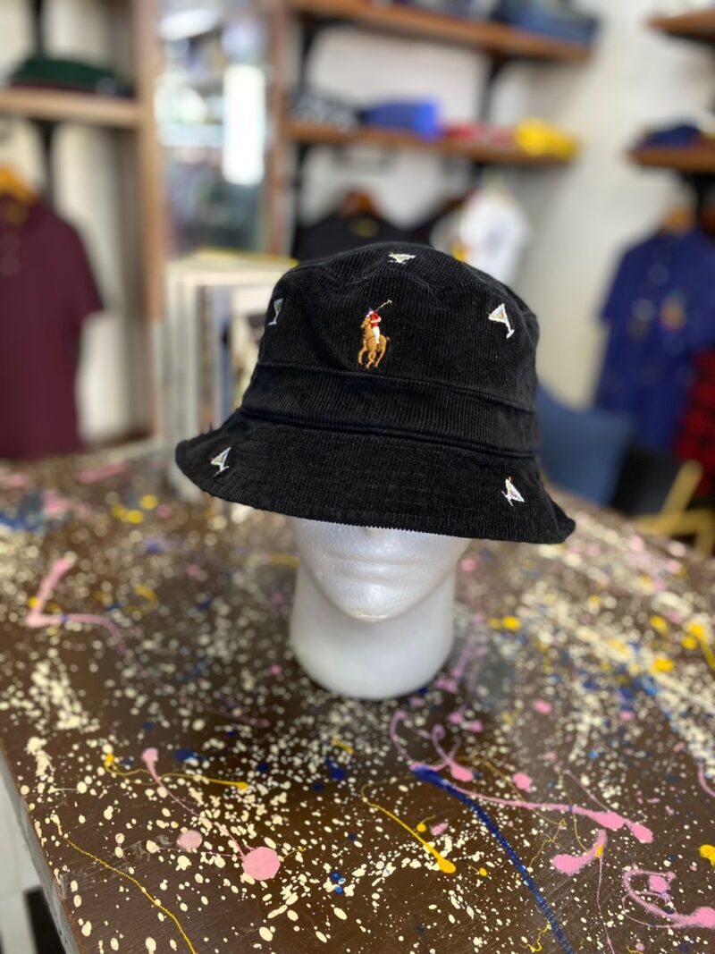Velvet bucket hat