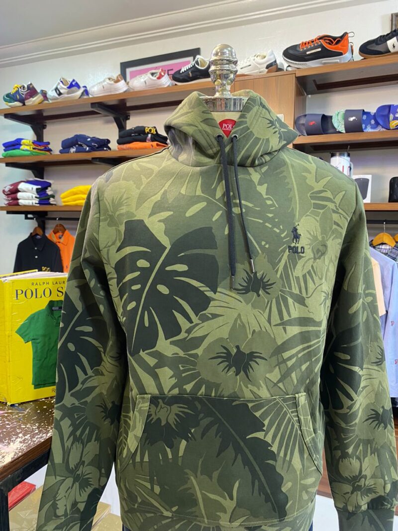 Camohoodie green