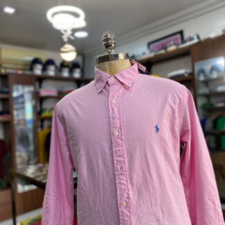 oxford Long sleeve pink