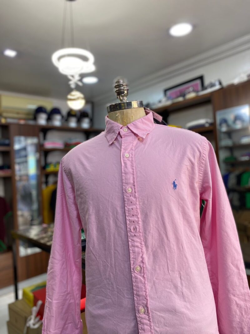 oxford Long sleeve pink