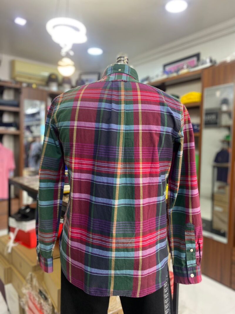 Oxford long sleeve shirt multi colored