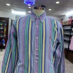 Oxford long sleeve blue/multi