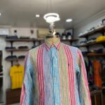 Linen shirt multi Longsleeve
