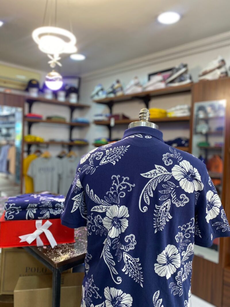 Floral polo