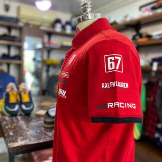 Racing polo red