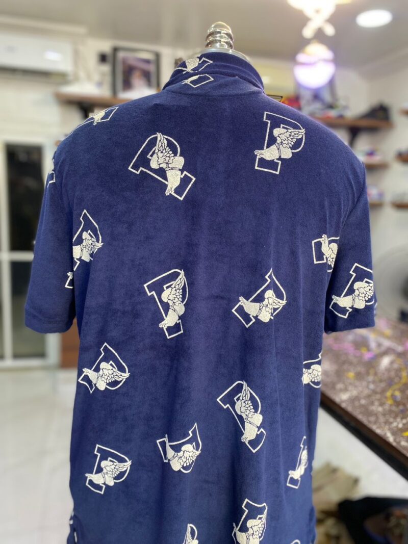 Polo velvet p polo navy