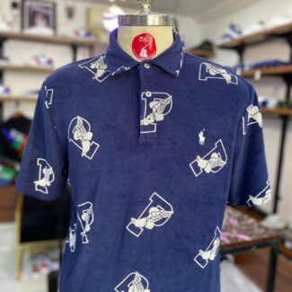 Polo velvet p polo navy