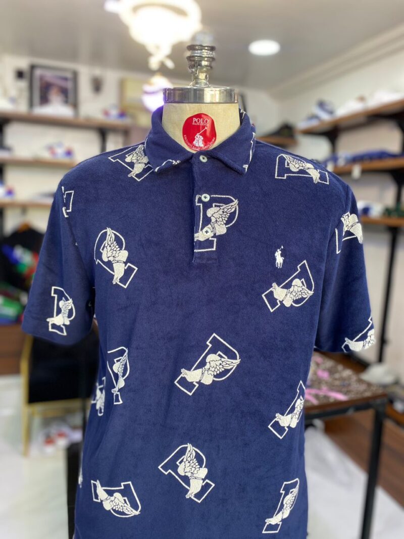 Polo velvet p polo navy