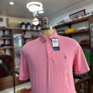 Performance polo pink