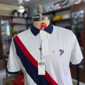 Pwing’s polo white multi