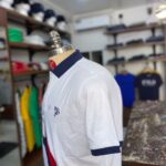 Pwing’s polo white multi