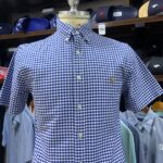 OXFORD SHORT SLEEVES SHIRT WHITE/BLUE