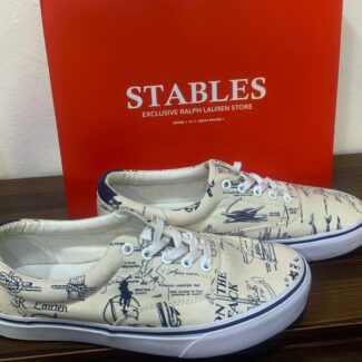 PRL SNEAKERS NUDE/NAVY