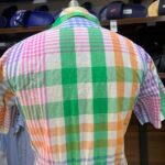LINEN SHORT SLEVEES SHIRT MULTI CLASSIC FIT