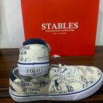 PRL SNEAKERS NUDE/NAVY