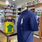 CRESTED BIG PONY BLUE POLO