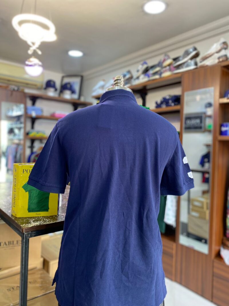 CRESTED BIG PONY BLUE POLO