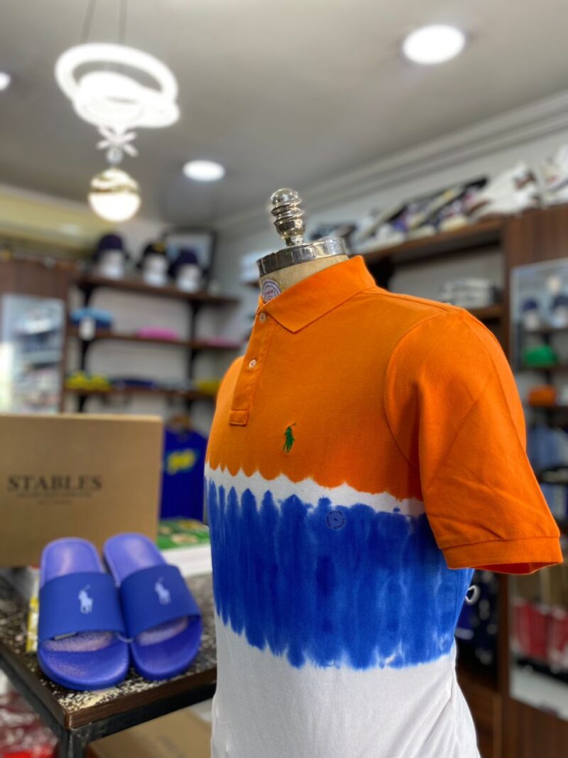tie dye polo