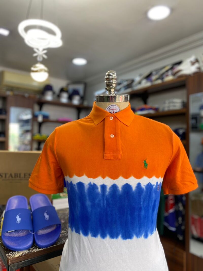 tie dye polo