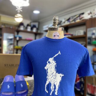 POLO TSHIRT BIG PONY BLUE