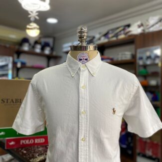 OXFORD SHORT SLEVEES SHIRT WHITE