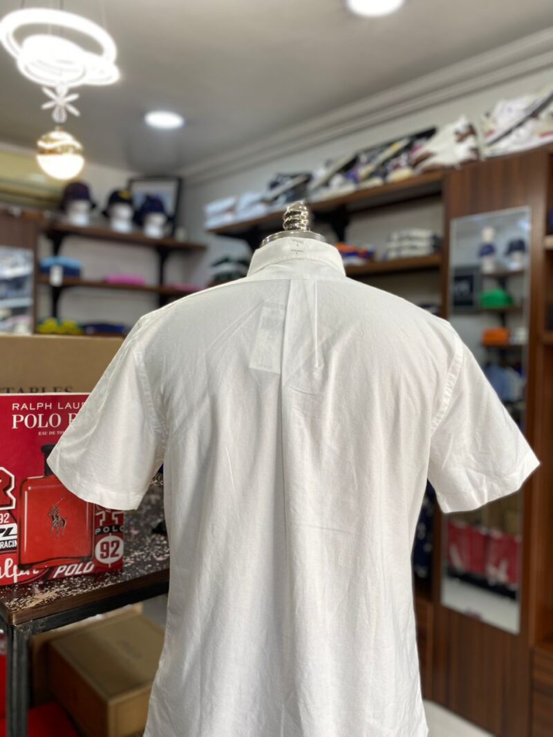 OXFORD SHORT SLEVEES SHIRT WHITE