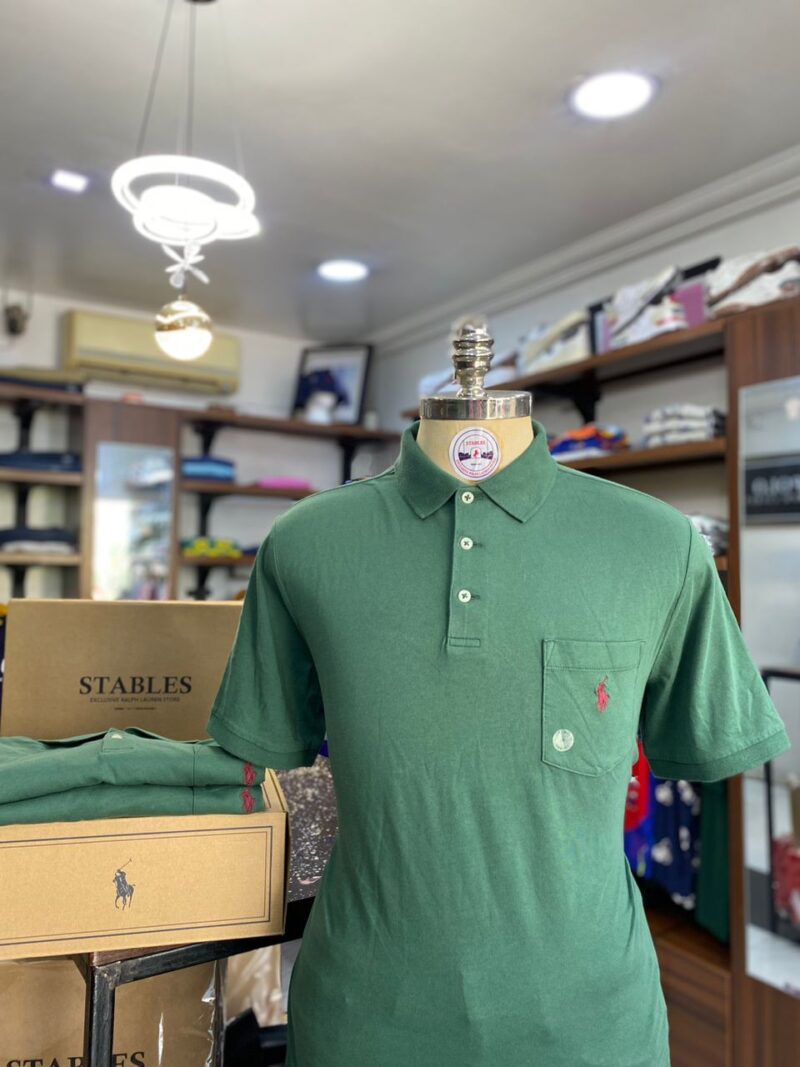 POLO GREEN SMALL PONY RED PONY