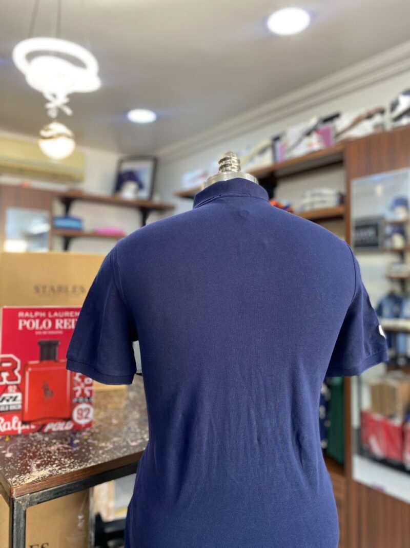 big pony polo navy blue white