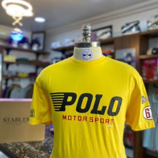 Yellow Racing Polo Tshirts