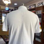white racing polo