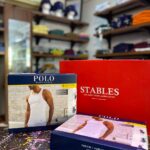 polo inner vest singlet white